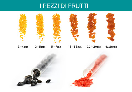 I pezzi di frutti